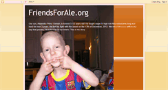 Desktop Screenshot of friendsforale.blogspot.com