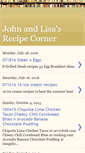 Mobile Screenshot of johnandlisarecipecorner.blogspot.com