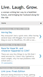 Mobile Screenshot of livelaughandgrow.blogspot.com