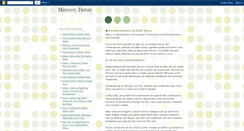 Desktop Screenshot of mercury-detox.blogspot.com