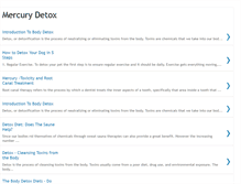 Tablet Screenshot of mercury-detox.blogspot.com