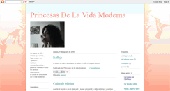 Desktop Screenshot of princesasdelavidamoderna.blogspot.com