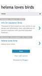 Mobile Screenshot of helenalovesbirds.blogspot.com