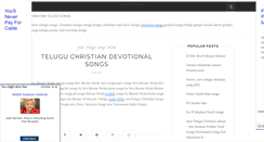 Desktop Screenshot of latestchristiansongs.blogspot.com