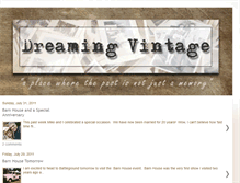 Tablet Screenshot of iamdreamingvintage.blogspot.com