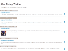 Tablet Screenshot of alexeasleythriller.blogspot.com