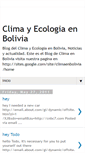 Mobile Screenshot of climayecoligiaenbolivia.blogspot.com