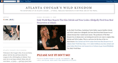 Desktop Screenshot of cougarswildkingdom.blogspot.com