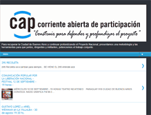 Tablet Screenshot of corrienteabierta.blogspot.com