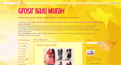 Desktop Screenshot of grosirbaju.blogspot.com