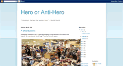 Desktop Screenshot of hero-or-antihero.blogspot.com