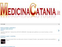 Tablet Screenshot of medicinacatanianew.blogspot.com