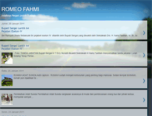 Tablet Screenshot of duniafantasiromeofahmi.blogspot.com