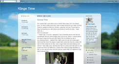 Desktop Screenshot of klingetime.blogspot.com