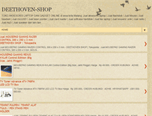 Tablet Screenshot of deethoven-shop.blogspot.com