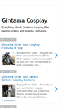 Mobile Screenshot of gintamacosplay.blogspot.com