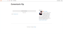 Desktop Screenshot of comentariovip.blogspot.com