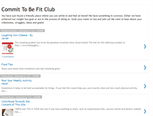 Tablet Screenshot of committobefitclub.blogspot.com