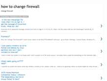 Tablet Screenshot of howtochangefirewall.blogspot.com