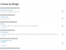 Tablet Screenshot of curiousbydesign.blogspot.com