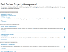 Tablet Screenshot of paulburtonpropertymanagement.blogspot.com