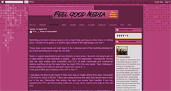 Desktop Screenshot of feelgoodmedia.blogspot.com