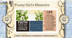 Desktop Screenshot of funnygirlsmemoirs.blogspot.com