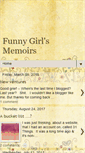 Mobile Screenshot of funnygirlsmemoirs.blogspot.com