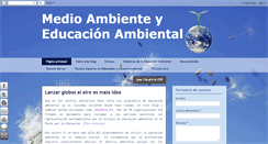 Desktop Screenshot of medioambienteyeducacionambiental.blogspot.com