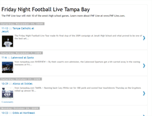 Tablet Screenshot of fridaynightfootballlivetampa.blogspot.com