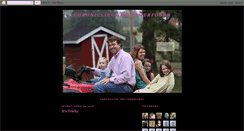 Desktop Screenshot of chroniclingthecomerfords.blogspot.com
