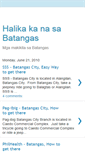 Mobile Screenshot of batang-batangas.blogspot.com