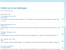 Tablet Screenshot of batang-batangas.blogspot.com