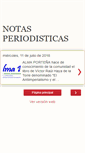 Mobile Screenshot of notasenperiodicos.blogspot.com