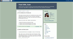 Desktop Screenshot of flood-2006-surat.blogspot.com