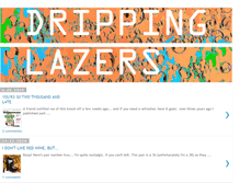 Tablet Screenshot of drippinglazers.blogspot.com