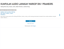 Tablet Screenshot of lawakan-warkop-dki.blogspot.com