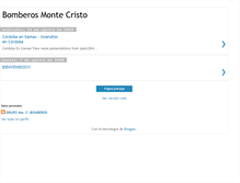 Tablet Screenshot of bomberosmontecristo.blogspot.com