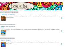 Tablet Screenshot of luckyloulou.blogspot.com