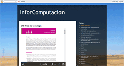 Desktop Screenshot of inforcomputacion.blogspot.com