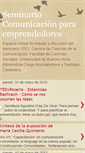 Mobile Screenshot of comunicacionparaemprendedores.blogspot.com