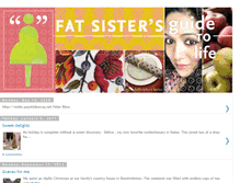 Tablet Screenshot of fatsistersguidetolife.blogspot.com