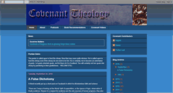 Desktop Screenshot of covenant-theology.blogspot.com