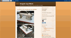 Desktop Screenshot of anugrah-mesin.blogspot.com