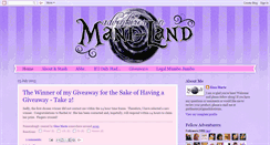 Desktop Screenshot of mani-land.blogspot.com