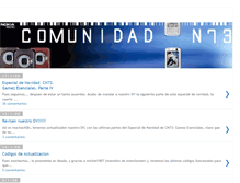 Tablet Screenshot of comunidadn73.blogspot.com