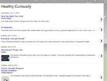 Tablet Screenshot of healthycuriousity.blogspot.com