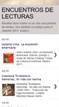 Mobile Screenshot of encuentrosconlasletras.blogspot.com