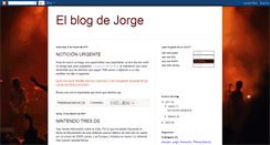 Desktop Screenshot of elblogdejorge99.blogspot.com