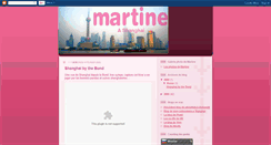 Desktop Screenshot of martineashanghai.blogspot.com